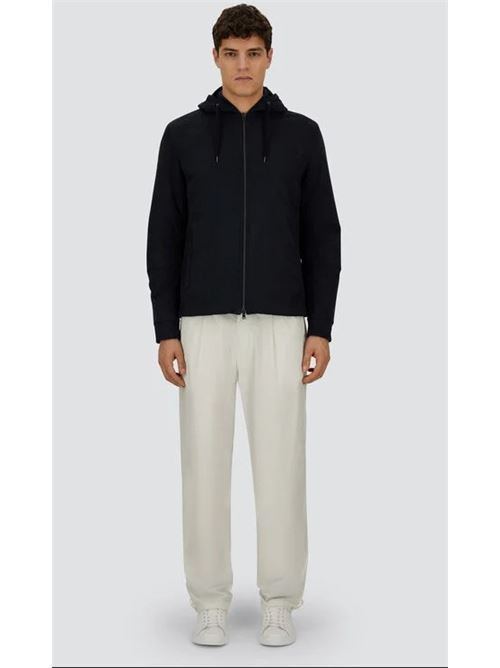 Giacca resort in melange effetto camoscio ed ecoage Herno | GI00083UR - 12729S.9200